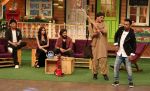 Riteish Deshmukh, Nargis Fakhri and Dharmesh Yelande on the sets of The Kapil Sharma Show on 15th Sept 2016 (7)_57db9317a128a.jpg