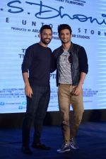 Mahendra Singh Dhoni, Sushant Singh Rajput at MS Dhoni press meet in Delhi on 27th Sept 2016 (47)_57ec04948f566.jpg