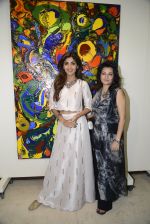 Shilpa Shetty at Anu Malhotra art exhibition in Mumbai on 5th Oct 2016 (118)_57f5e5551c250.JPG
