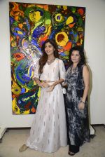 Shilpa Shetty at Anu Malhotra art exhibition in Mumbai on 5th Oct 2016 (119)_57f5e563df43c.JPG