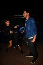 Jacqueline Fernandez, Varun Dhawan during the success party of the film Dishoom on 14th Oct 2016 (40)_5802275086656.JPG