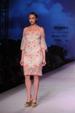 Model walk the ramp for Mandira Wrik_s show at Amazon India Fashion Week on 15th Oct 2016 (18)_580498d94a5c9.jpg