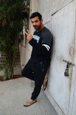 John Abraham with Cast of Force 2 spotted at Mehboob Studio in Bandra on 9th Nov 2016 (9)_58240c321dd48.jpg