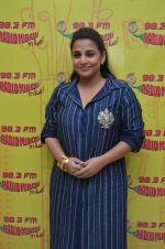 Vidya Balan at Radio Mirchi Studio to promote  Kahaani 2 on 14th Nov 2016