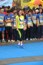 Tara Sharma at Mumbai Marathon Event in Mumbai on 15th Jan 2017 (104)_587b6b77bf98d.JPG