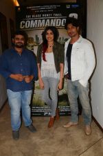 Adah Sharma, Vidyut Jamwal, Devan Bhojani at Commando 2 press meet on 28th Jan 2017 (4)_588deda88e70c.jpg