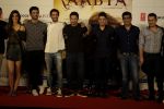 Sushant Singh Rajput, Kriti Sanon, Kishan Kumar,  Bhushan Kumar, Dinesh Vijan At Trailer Launch Of Film Raabta on 17th April 2017 (16)_58f4a9e689f4e.JPG