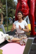 Shilpa Shetty inaugurated Her Yoga Posed Statue on 17th May 2017 (28)_591d3457d6a4d.JPG