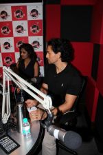 Tiger Shroff and Nidhhi Agerwal promote their upcoming film Munna Michael on Red FM on 22nd June 2017 (18)_594bd4d24f024.JPG