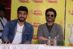 Arjun Kapoor, Anil Kapoor at the Unveiling of New Song Of Mubarakan in Radio Mirchi on 6th July 2017 (125)_595e4193ebe8c.JPG