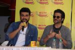 Arjun Kapoor, Anil Kapoor at the Unveiling of New Song Of Mubarakan in Radio Mirchi on 6th July 2017 (147)_595e42e65d35b.JPG