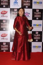 Aruna Irani At Red Carpet Of Big Zee Entertainment Awards 2017 on 29th July 2017
