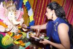 Sambhavna Seth & Avinash Dwivedi Celebrating Ganpati Chaturthi Festival At Home on 25th Aug 2017 (5)_59a01d5c394c4.JPG