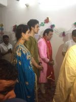 Govinda Celebrates Ganesh Chaturthi At His Home on 25th Aug 2017 (5)_59a11584a5daa.jpg