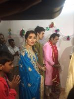 Govinda Celebrates Ganesh Chaturthi At His Home on 25th Aug 2017 (7)_59a11580f2a92.jpeg