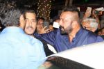 Salman Khan, Sanjay Dutt at the Ganesh Chaturthi Celebration At Ambani House on 26th Aug 2017