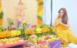 Shweta Khanduri celebrating Ganesh Chaturthi 2017 on 25th Aug 2017 (2)_59a2368f310ba.JPG