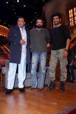 Mithun Chakraborty, Sanjay Dutt, Sharad Kelkar promote Bhoomi at The Drama Company on 4th Sept 2017