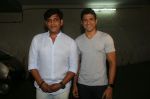 Farhan Akhtar & Ravi Kishan at the Special Screening Of Film Lucknow Central on 13th Sept 2017