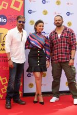 Rohit Shetty, Parineeti Chopra, Ajay Devgan at Golmaal Again Team At Jio Mami Film Mela on 7th Oct 2017