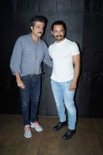 Anil Kapoor, Aamir Khan at the Special Screening Of Film Secret Superstar on 16th Oct 2017