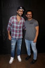 Ranbir Kapoor, Aamir Khan at the special screening of film secret superstar on 17th Oct 2017 (11)_59e719a302804.JPG