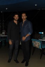 Zulfi Syed and Sudhanshu Pandey at the Launch Of Priyank Sukhija_s Restaurant Jalwa on 26th Oct 2017(4)_59f2ddd2370f6.jpg