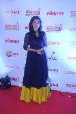 at the Red Carpet Of 2nd Edition Of Lokmat Maharashtra's Most Stylish Awards on 14th Nov 2017