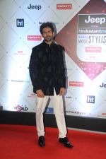 Kartik Aaryan at the Red Carpet Of Ht Most Stylish Awards 2018 on 24th Jan 2018