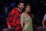 Kartik Aaryan,Shilpa Shetty at the promotion of Sonu Ke Titu Ki Sweety On the Sets Of Super Dancer Chapter 2 on 19th Feb 2018