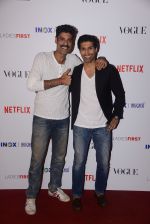 Sikander Kher and Uraaz Bahl at the Premier of _Ladies First_- The First Original Netflix Documentary that chronicles the life of World No 1 Archer, Deepika Kumari on 8th March 2018