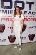 Nandita Mahtani at Roots Premiere League Spring Season 2018 For Amateur Football In India on 14th March 2018