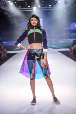 Model walk the ramp For Designer Sumiksha Goenka(Myriad) At Bombay Times Fashion Week on 1st April 2018