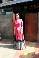 Tamanna Bhatia spotted at Indigo in bandra on 12th April 2018