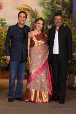 Kangana Ranaut, Vidhu Vinod Chopra, Rajkumar Hirani at Sonam Kapoor and Anand Ahuja's Wedding Reception on 8th May 2018