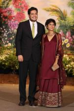 Kiran Rao, Junaid Khan at Sonam Kapoor and Anand Ahuja's Wedding Reception on 8th May 2018