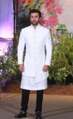 Ranbir Kapoor at Sonam Kapoor and Anand Ahuja's Wedding Reception on 8th May 2018