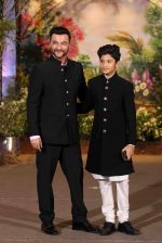 Sanjay Kapoor at Sonam Kapoor and Anand Ahuja's Wedding Reception on 8th May 2018