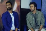 Vicky Kaushal, Ranbir Kapoor at the Trailer Launch Of Film Sanju on 30th May 2018