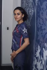 Taapsee Pannu Spotted At Sony Office on 31st May 2018