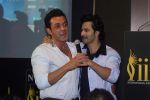 Bobby Deol, Varun Dhawan at IIFA press conference in jw marriott juhu on 12th June 2018 (109)_5b20c1d688bf4.jpg