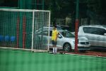Ishaan Khattar spotted playing football in bandra on 17th June 2018