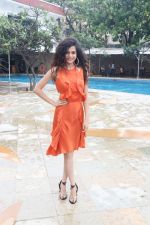Mithila Palkar during the promotional event of film Karwaan in Sun n Sand juhu on 15th July 2018