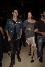 Ishaan Khattar, Janhvi Kapoor during Dhadak promotions in Novotel, juhu on 19th July 2018