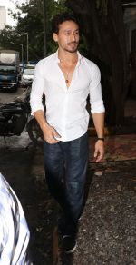 Tiger Shroff spotted at Sanjay Leela Bhansali's office in juhu on 25th July 2018