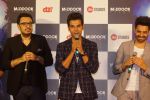 Rajkummar Rao, Aparshakti Khurana, Dinesh Vijan at the Trailer Launch of Film Stree on 27th July 2018