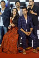 Shraddha Kapoor, Rajkummar Rao, Aparshakti Khurana, Dinesh Vijan at the Trailer Launch of Film Stree on 27th July 2018 (64)_5b5c1dd06e250.JPG