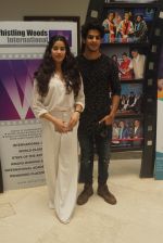 Janhvi Kapoor And Ishaan Khattar with Dhadak team At Whistling Woods Master Class on 8th AUg 2018
