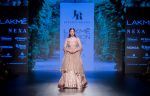 Aditi Rao Hydari walk the ramp for Jayanti Reddy at Lakme Fashion Week on 26th Aug 2018