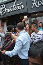Disha Patani Spotted At Bastian In Bandra on 26th Aug 2018